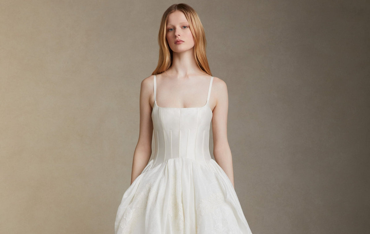 danielle frankel wedding dresses Camille The open back will look beautiful in the photographs of you throwing your bouquet. Augusta Danielle Frankel